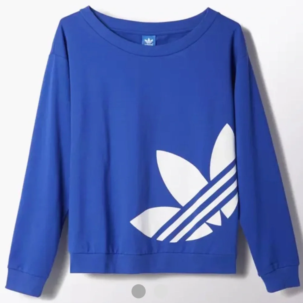 Authentic Adidas Royal Blue Crewneck - Picture 1 of 7